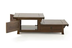 Table basse hévéa 125xH41cm MAORI