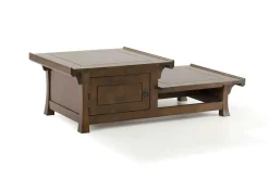 Table basse hévéa 125xH41cm MAORI