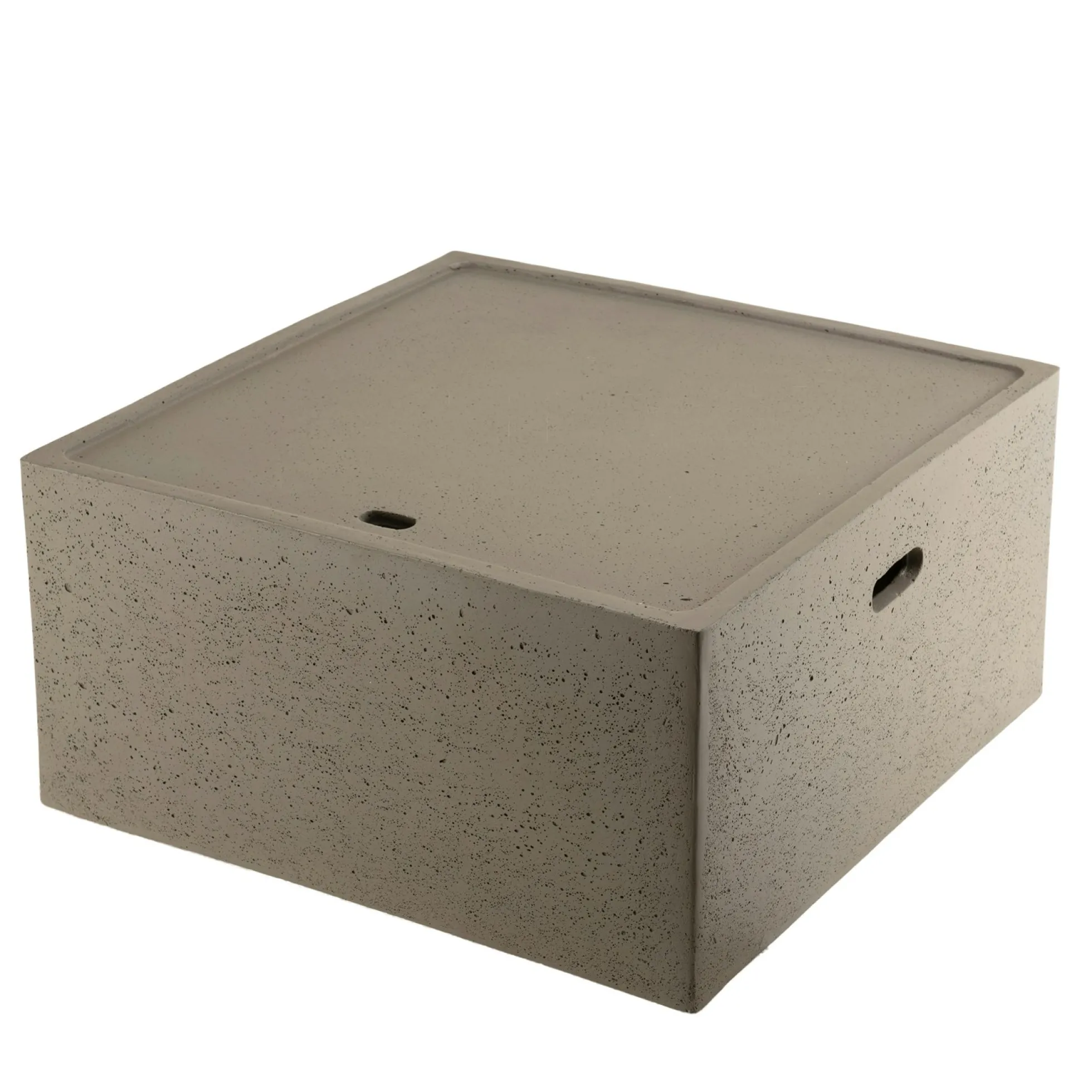 Table basse jardin béton forme carrée HERCULE