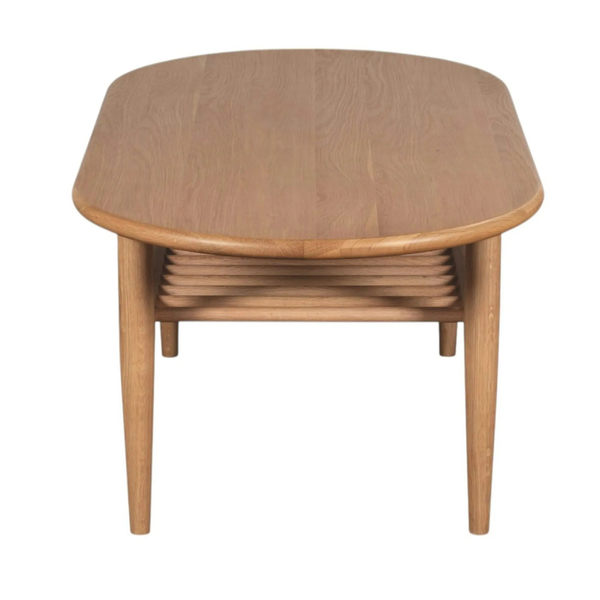 Table basse moderne en chêne clair DERBY