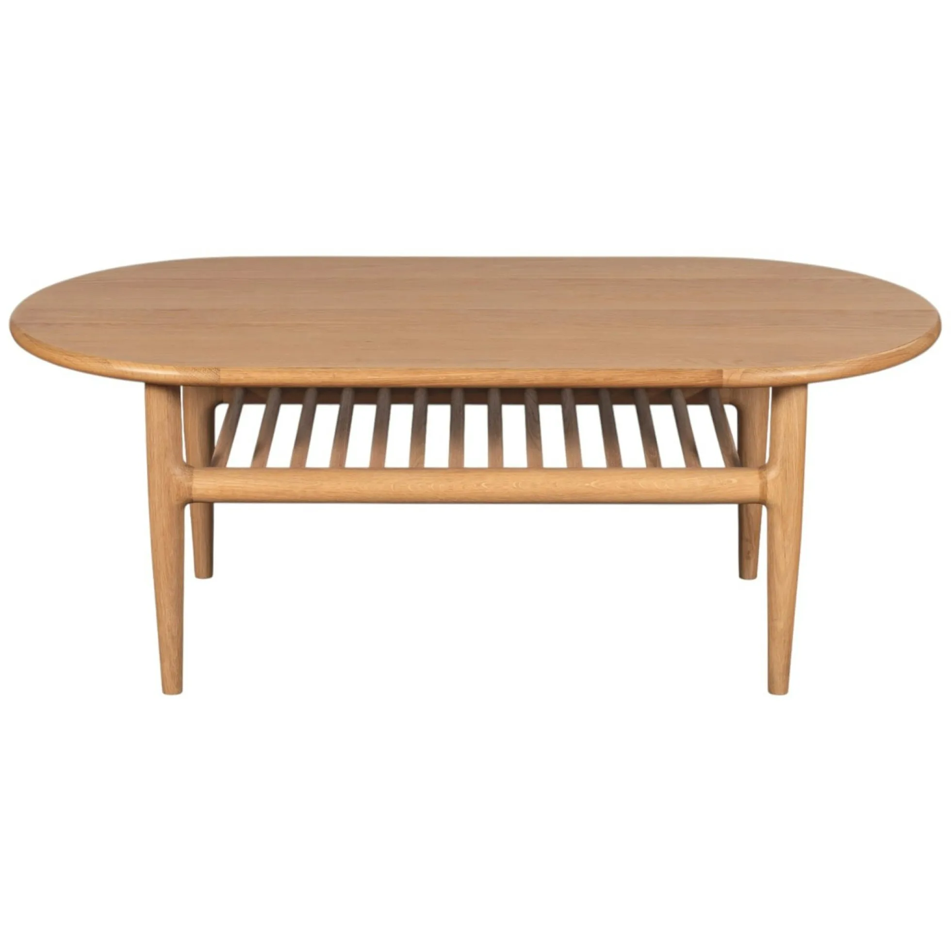 Table basse moderne en chêne clair DERBY
