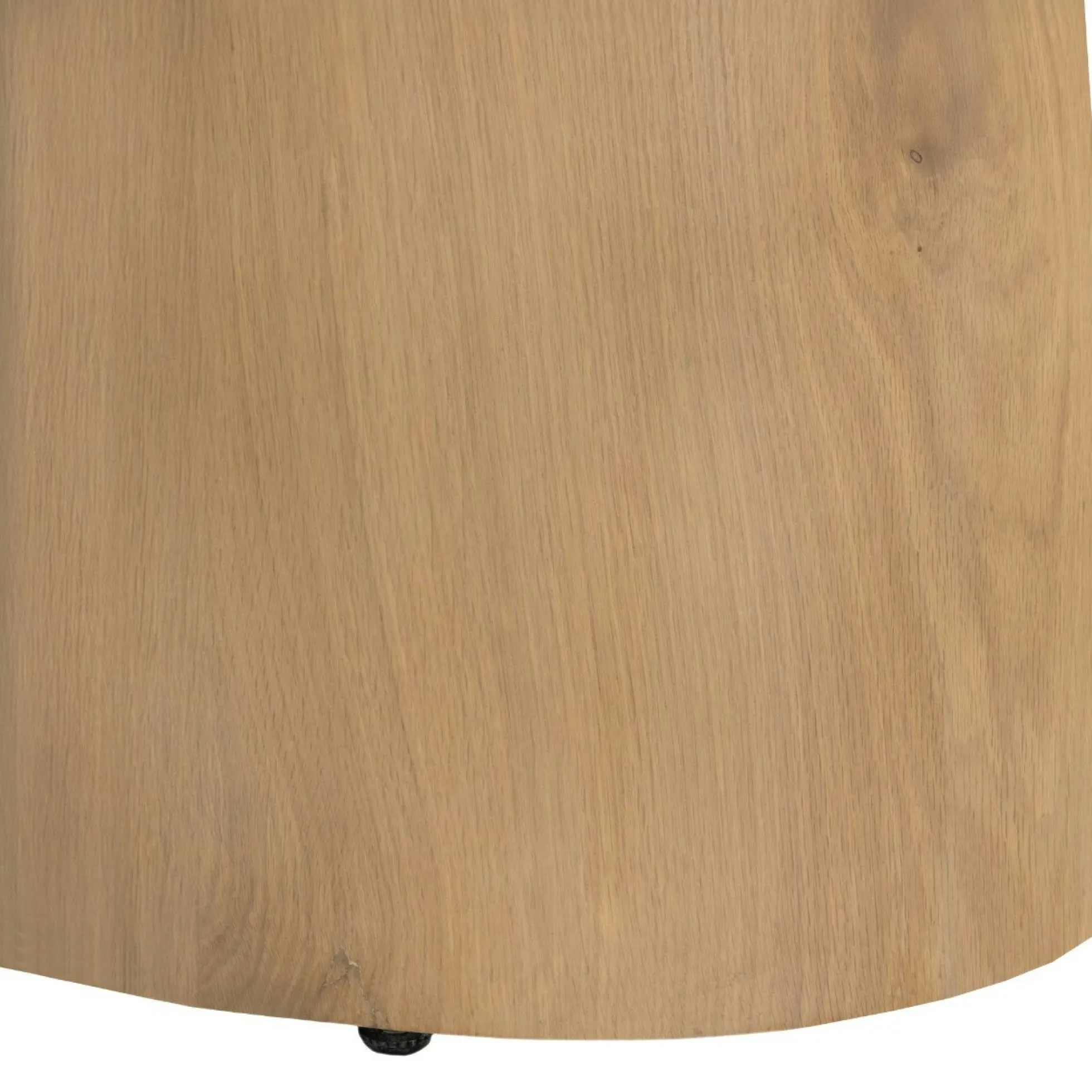 Table basse ovale en chêne clair LOREN