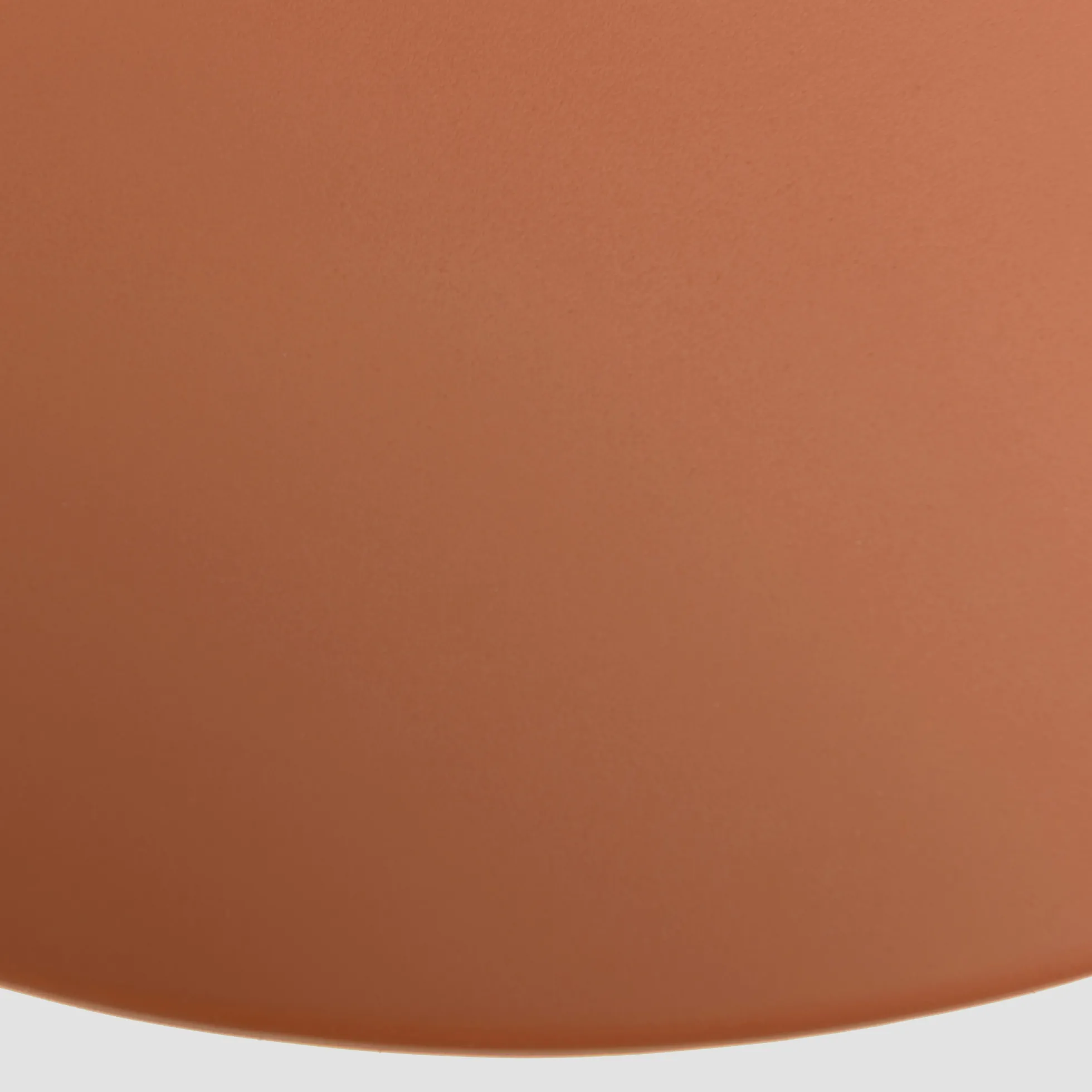 Table basse ronde 60cm en fer couleur marron mat ELORA