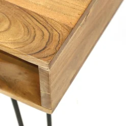 Table basse scandinave bois massif 100 cm MELBOURNE