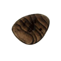 Table basse verre – finition cuivre antique, 40 cm LAGUNA