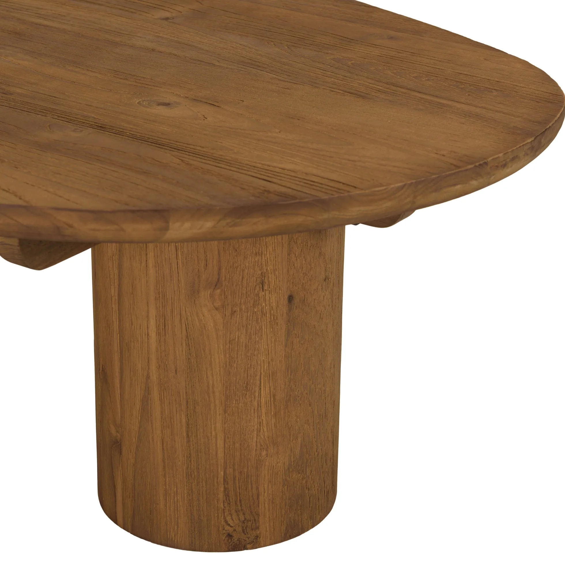 Table basse 140x75cm en bois de teck recyclé SWING