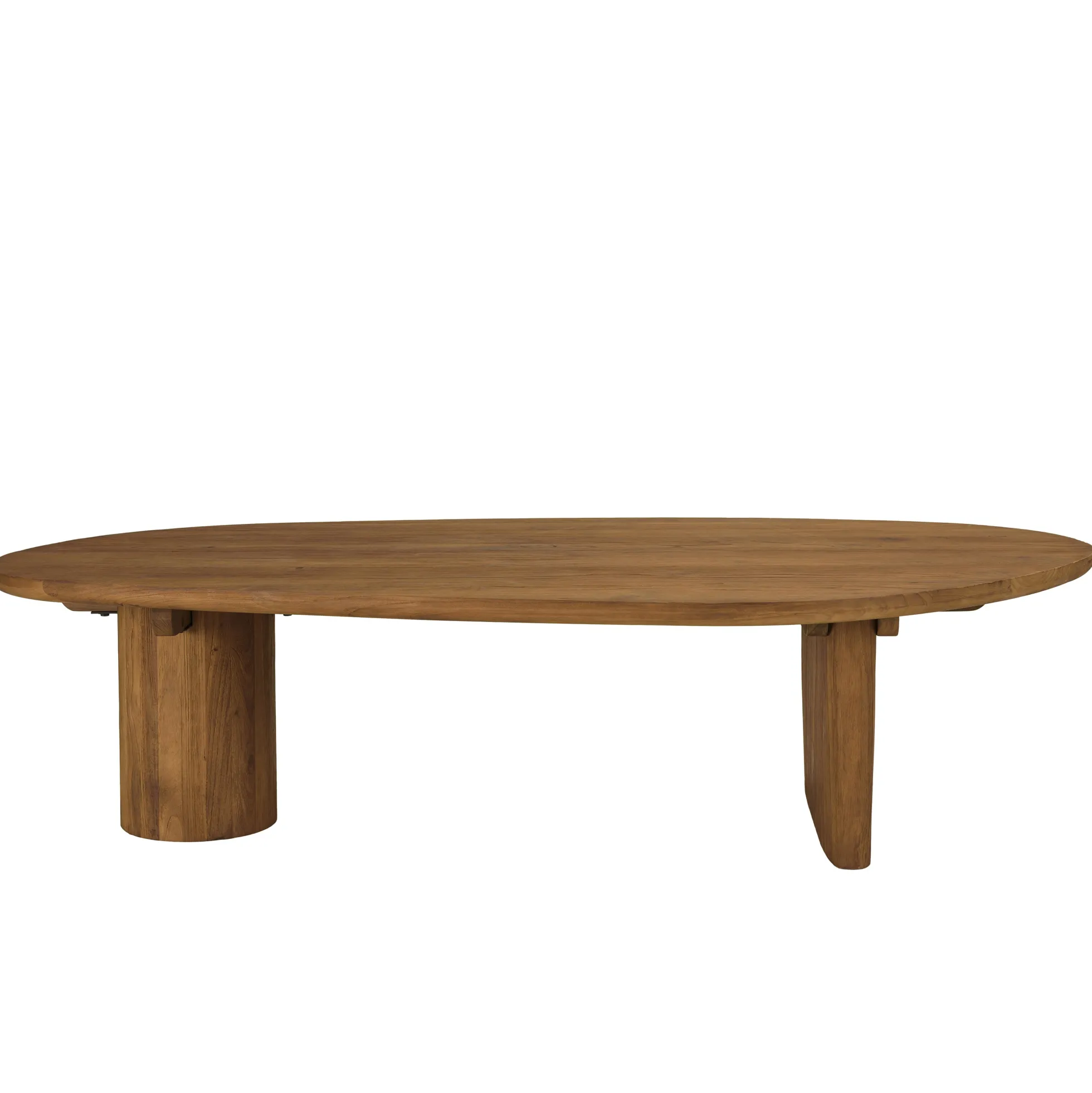 Table basse 140x75cm en bois de teck recyclé SWING