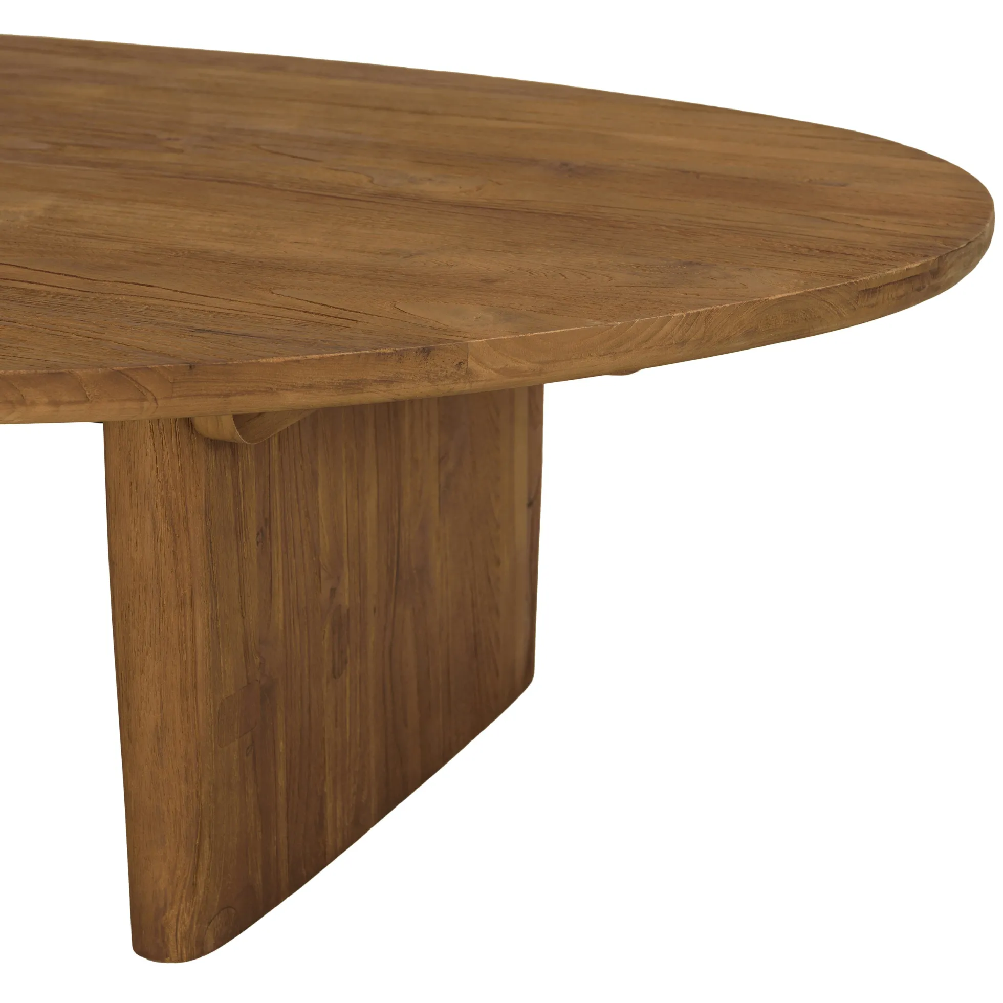 Table basse 140x75cm en bois de teck recyclé SWING