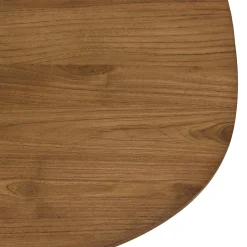 Table basse 140x60cm en bois de teck recyclé SWING