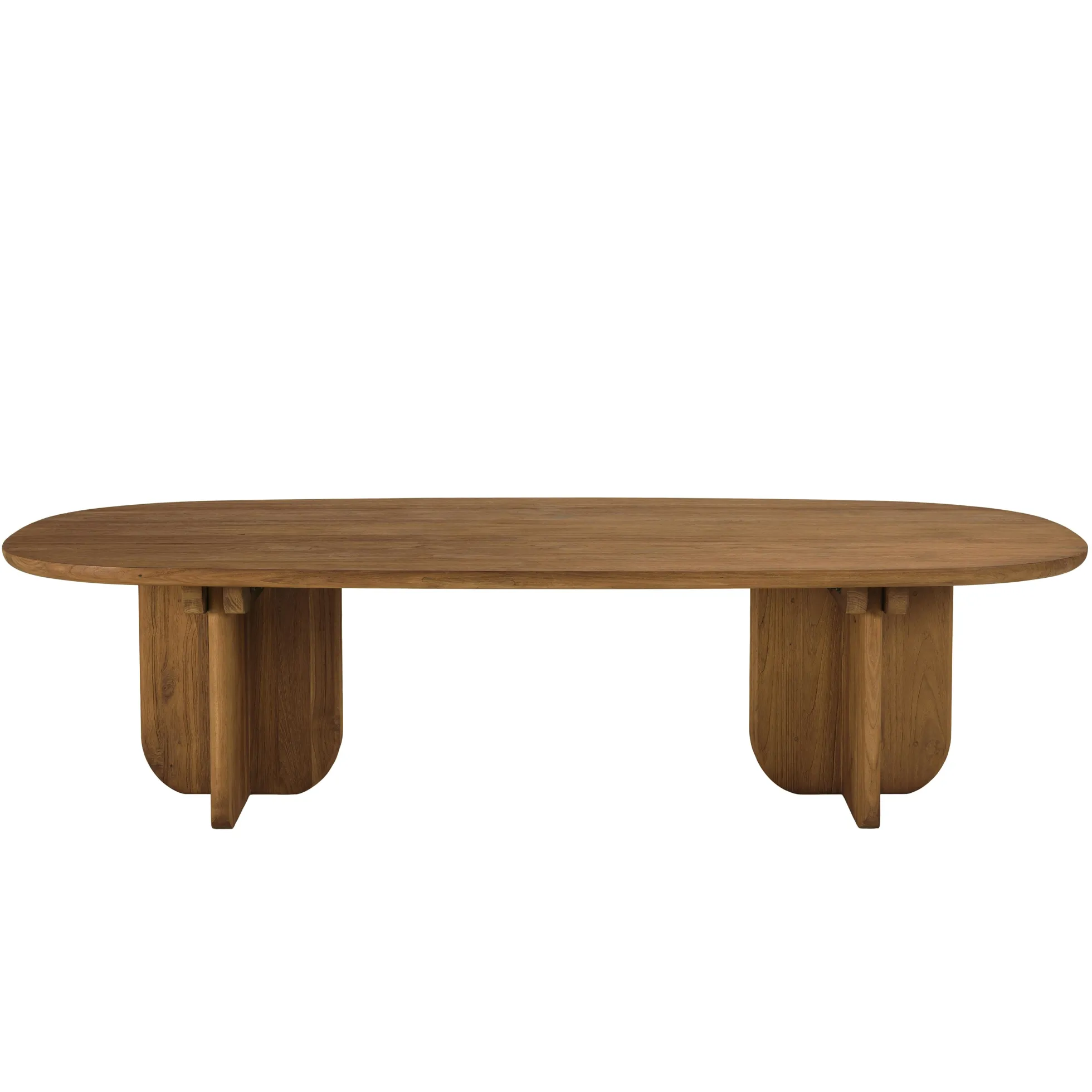 Table basse 140x60cm en bois de teck recyclé SWING