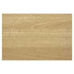 Table bistrot mélamine effet bois – pied métal, 70 cm NAPA
