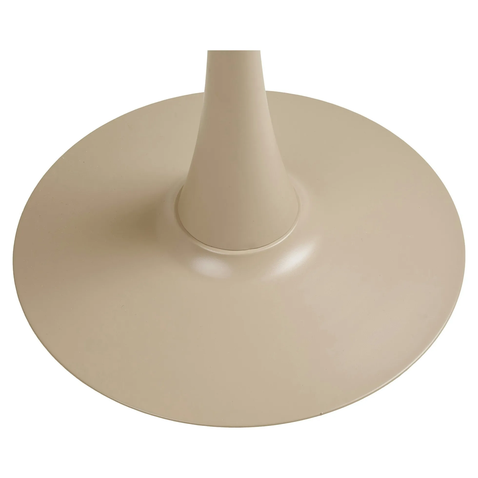 Table bistrot ronde en acier taupe ø60 cm RHODES