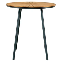 Table bistrot ronde en teck ø70 cm LAKEWOOD