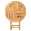 Table bistrot ronde en teck ø70 cm KUTA