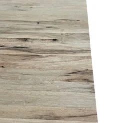Table carrée extensible en chêne blanc 120 cm PALERME