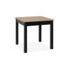 Table carrée extensible esprit bistrot 80-120 cm ALVA