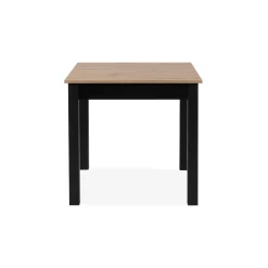 Table carrée extensible esprit bistrot 80-120 cm ALVA