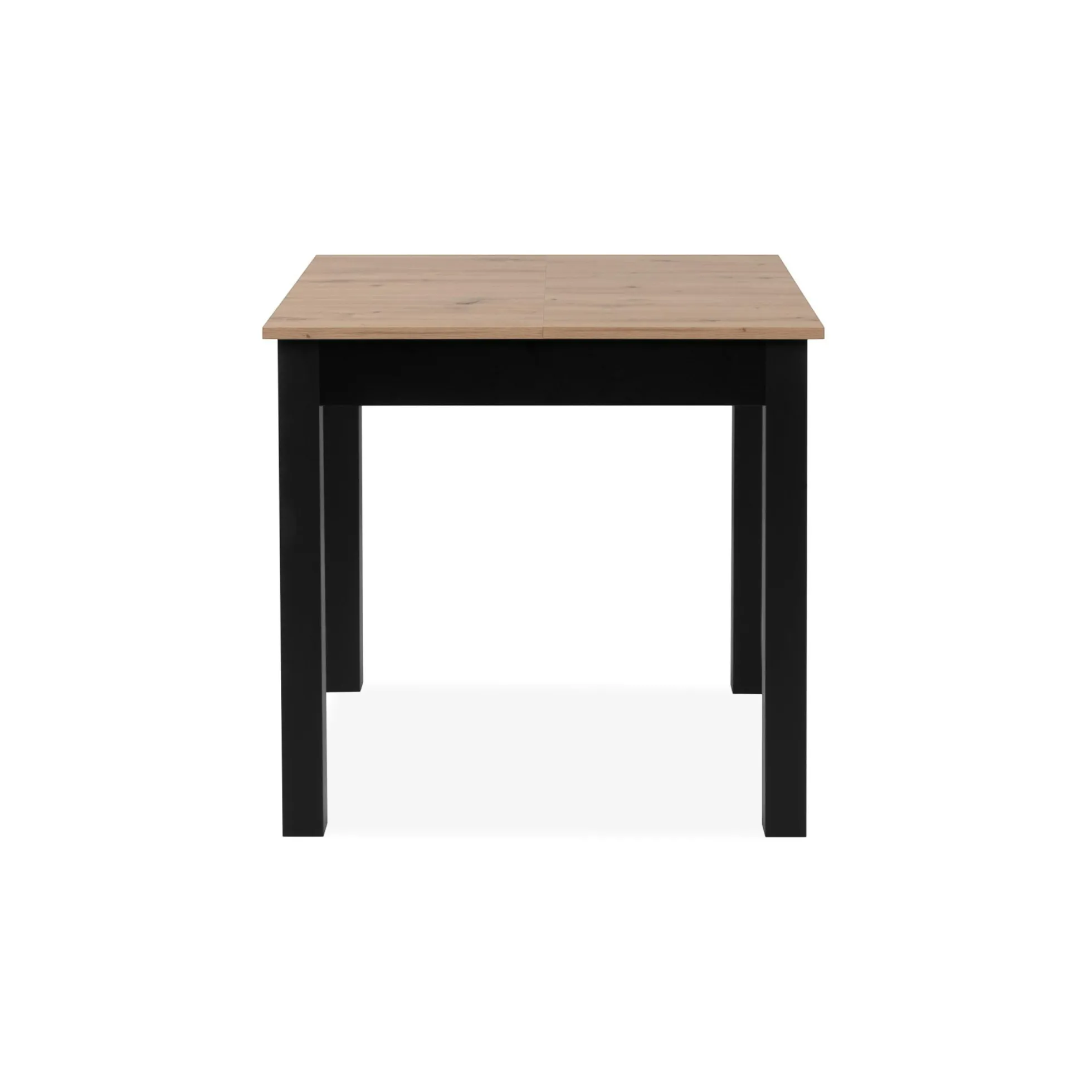Table carrée extensible esprit bistrot 80-120 cm ALVA