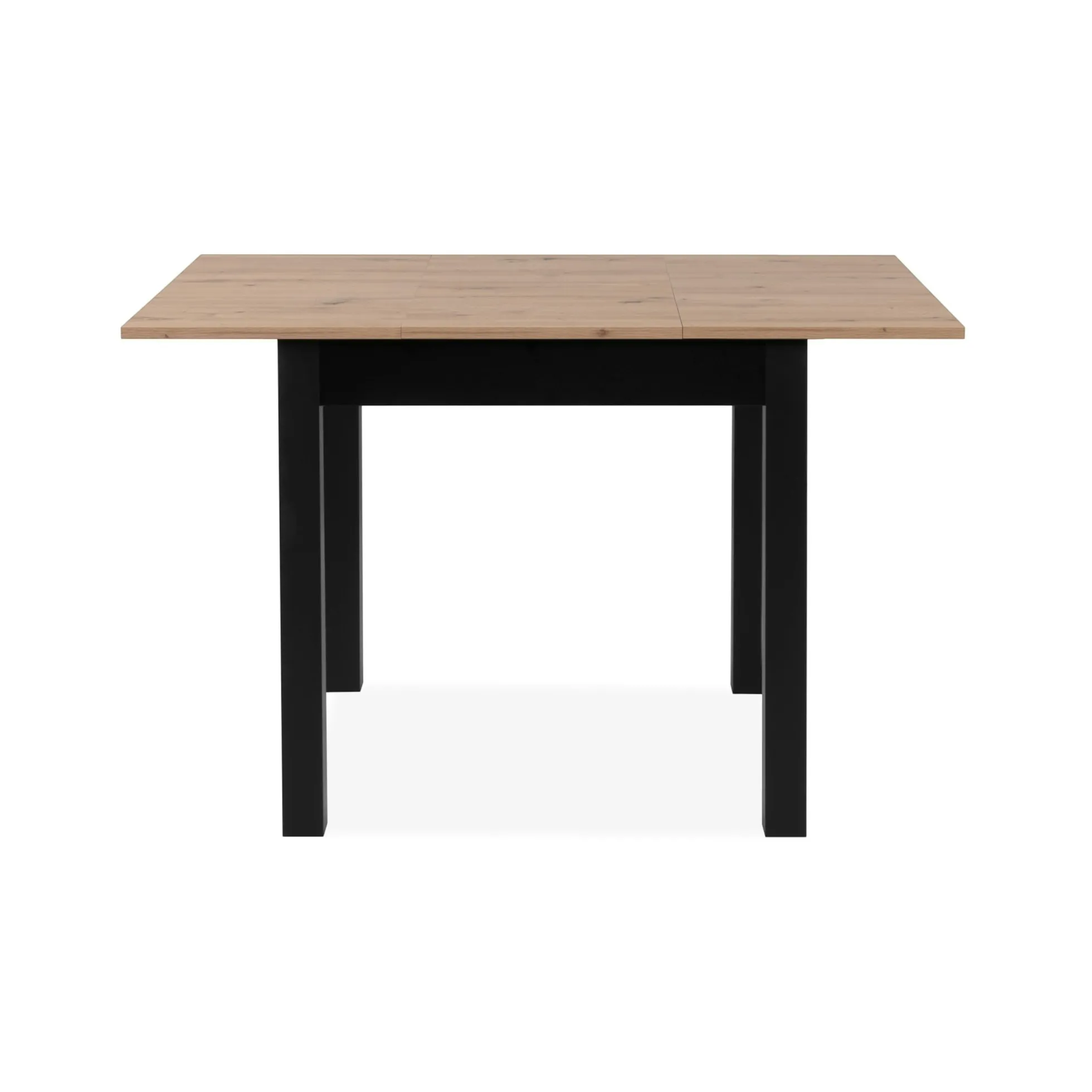 Table carrée extensible esprit bistrot 80-120 cm ALVA