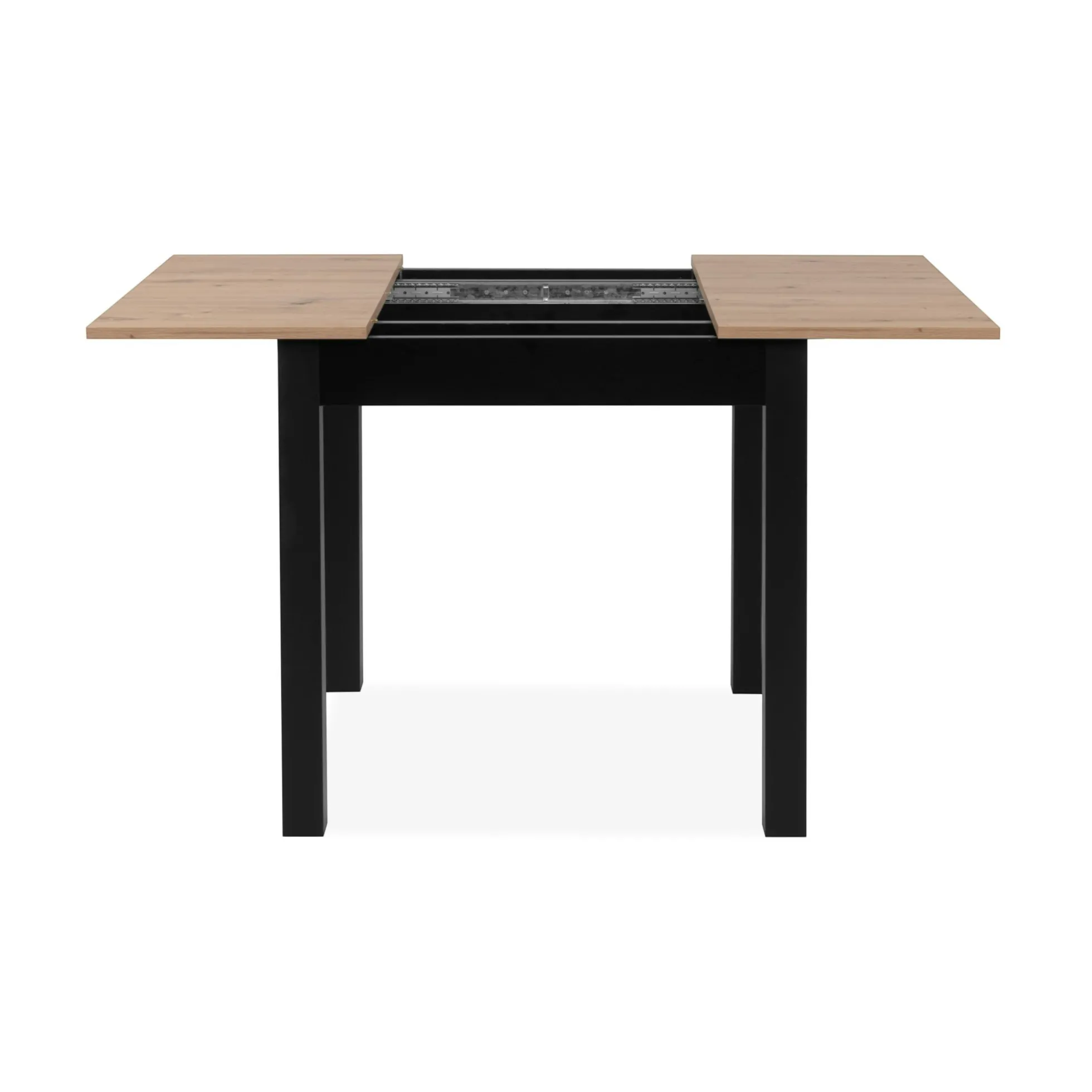 Table carrée extensible esprit bistrot 80-120 cm ALVA