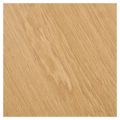 Table chêne clair pied baguette extensible 200/250/300 cm AMSTERDAM