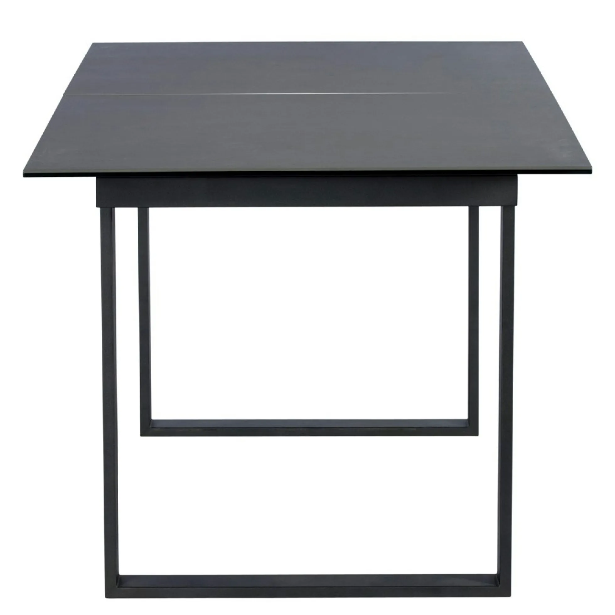 Table céramique extensible gris foncé 176 cm-216 cm TORONTO