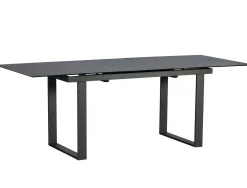 Table céramique extensible gris foncé 176 cm-216 cm TORONTO