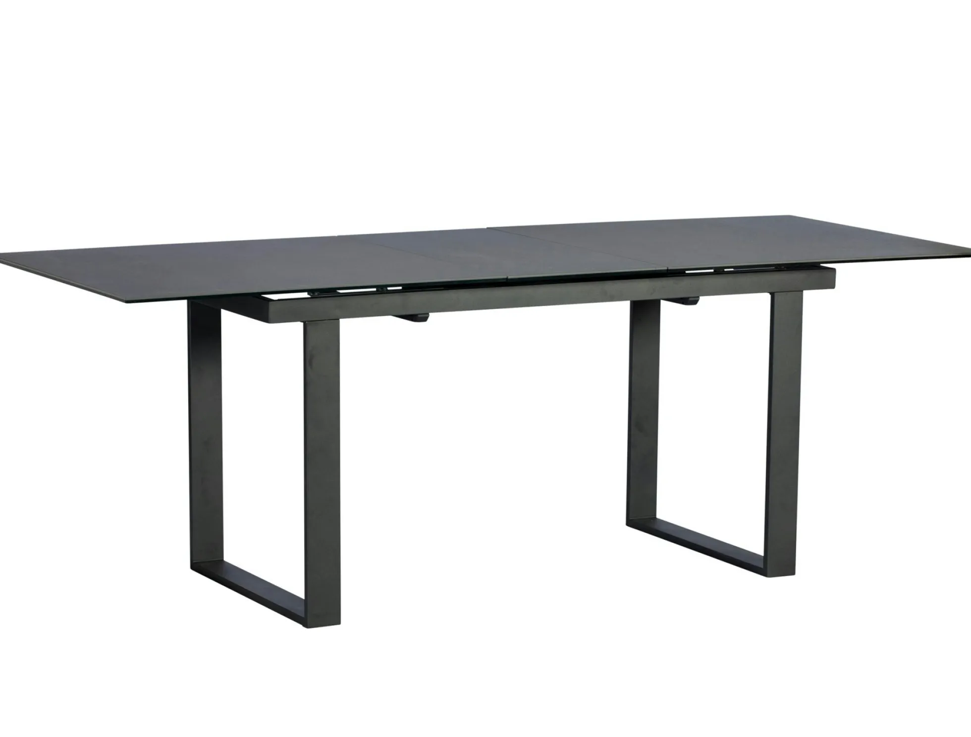 Table céramique extensible gris foncé 176 cm-216 cm TORONTO