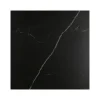 Table céramique extensible noire marbrée 120-220 cm LUGANO