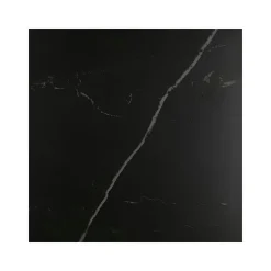 Table céramique extensible noire marbrée 180-260 cm LUGANO
