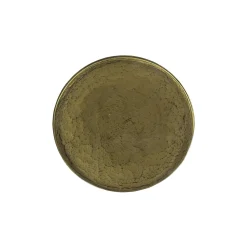 Table d’appoint en verre – antique dorée, 45 cm LAGUNA