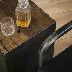 Table d'appoint industrielle SHEFFIELD
