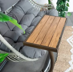 Table d'appoint pour fauteuil suspendu naturel SOUTH BEACH