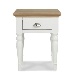 Table de chevet blanc ivoire PORTSMOUTH