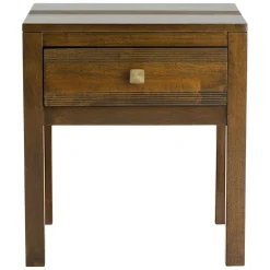 Table de chevet bois style rétro GALA