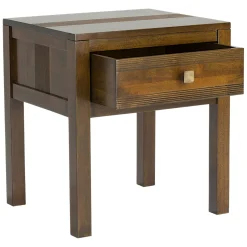 Table de chevet bois style rétro GALA