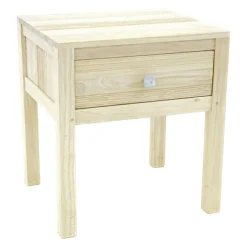 Table de chevet bois style rétro GALA