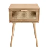 Table de chevet cannage ALGA