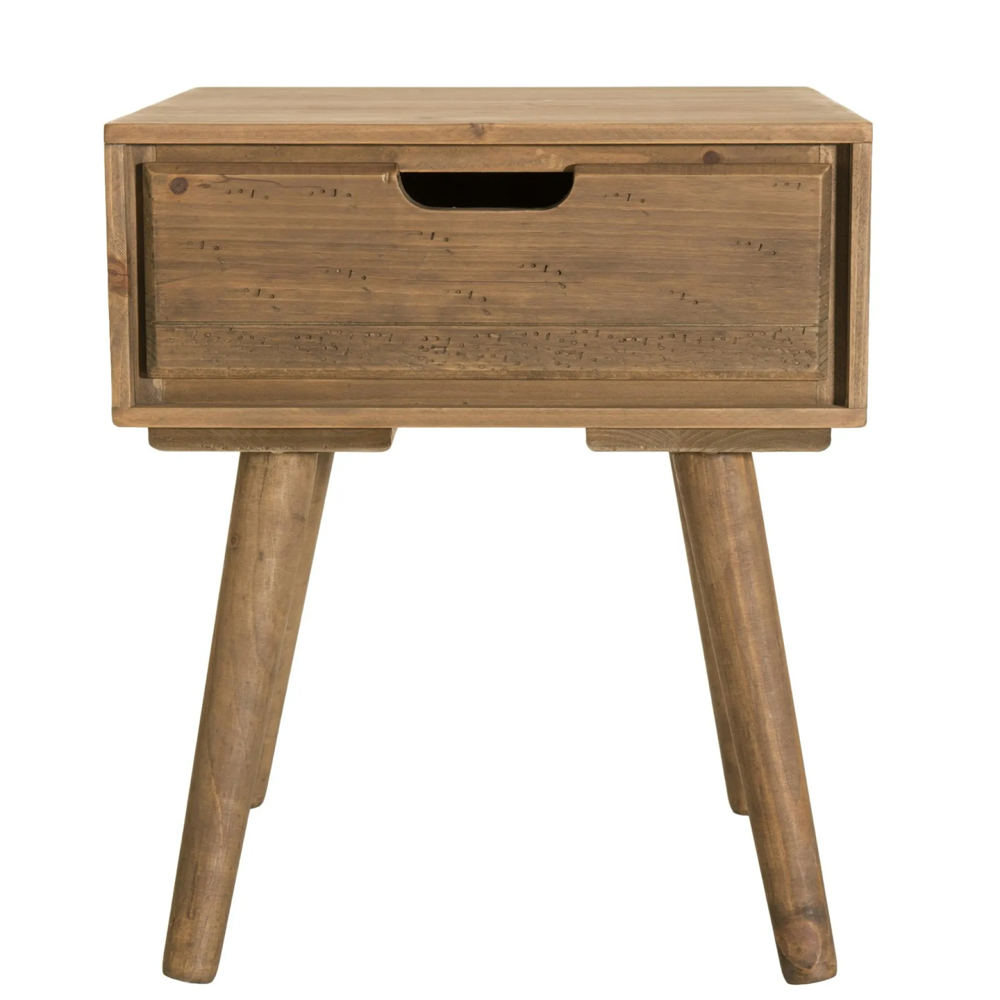 Table de chevet en bois de sapin 1 tiroir LIMA