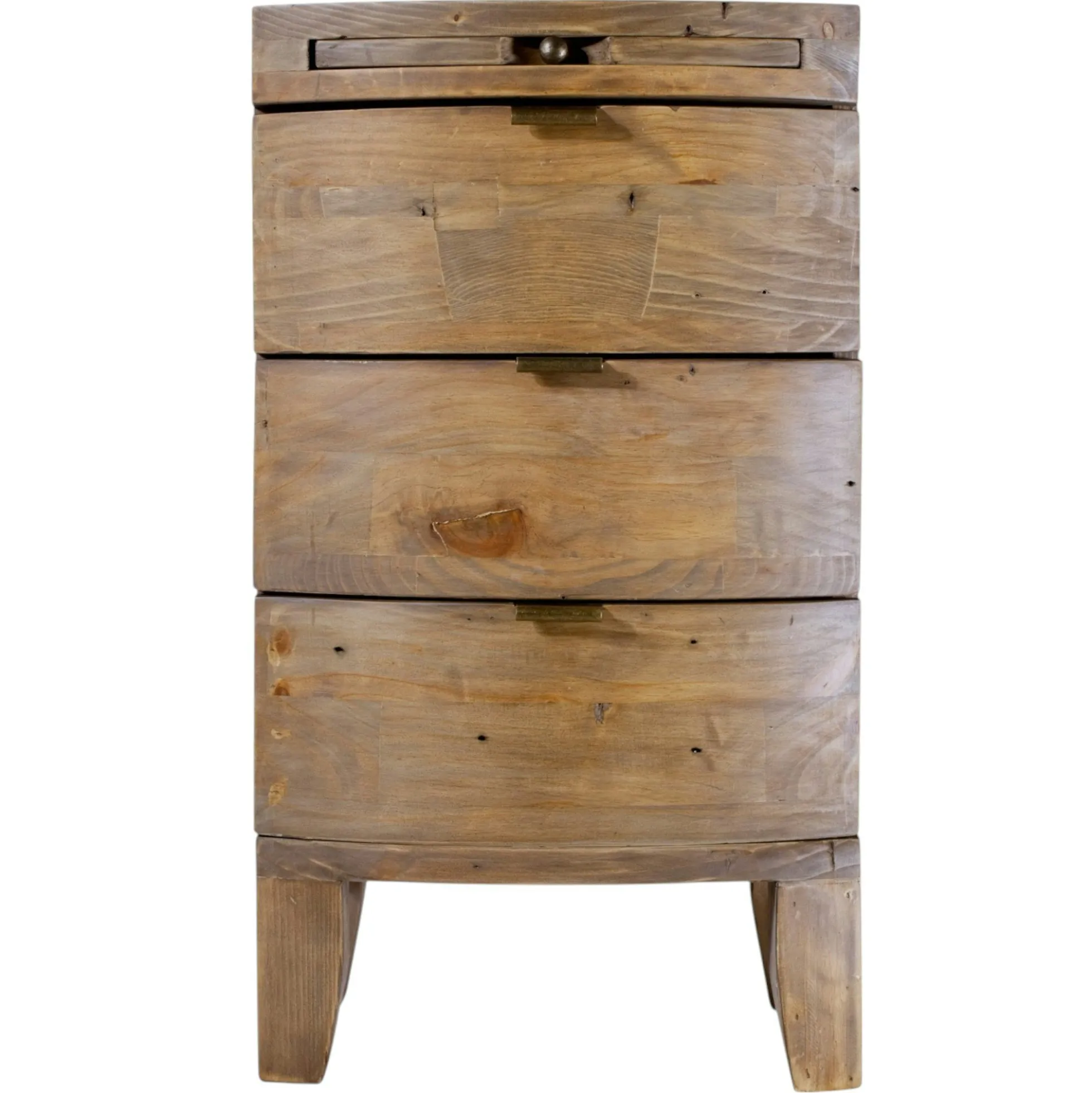 Table de chevet en bois recyclé BELFAST
