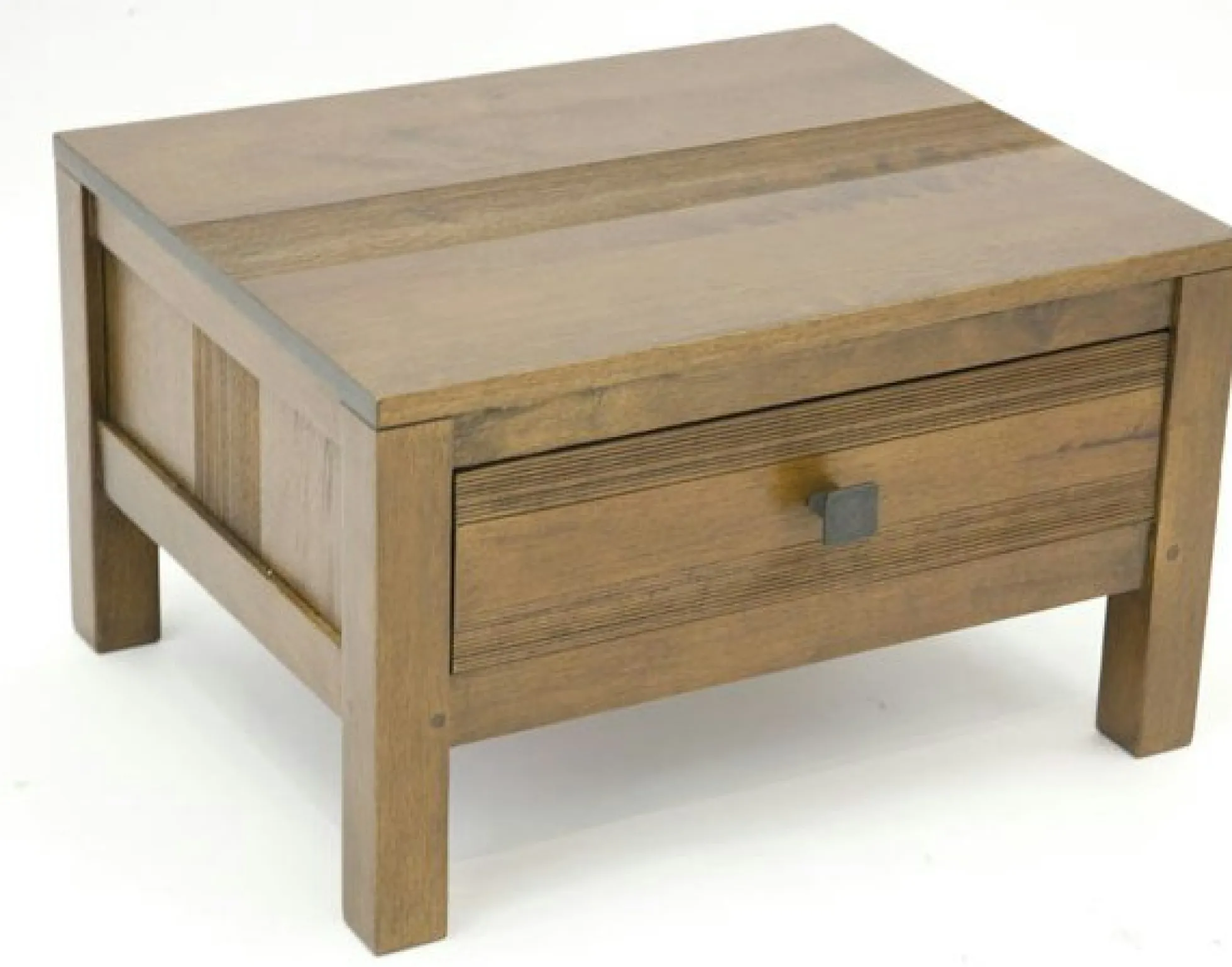 Table de chevet Hévéa 1 tiroir 50x40x30cm GALA