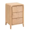 Table de chevet 3 tiroirs bois recyclé KEARNEY