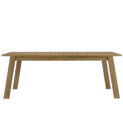 Table de jardin acacia naturel 200 cm BAHIA