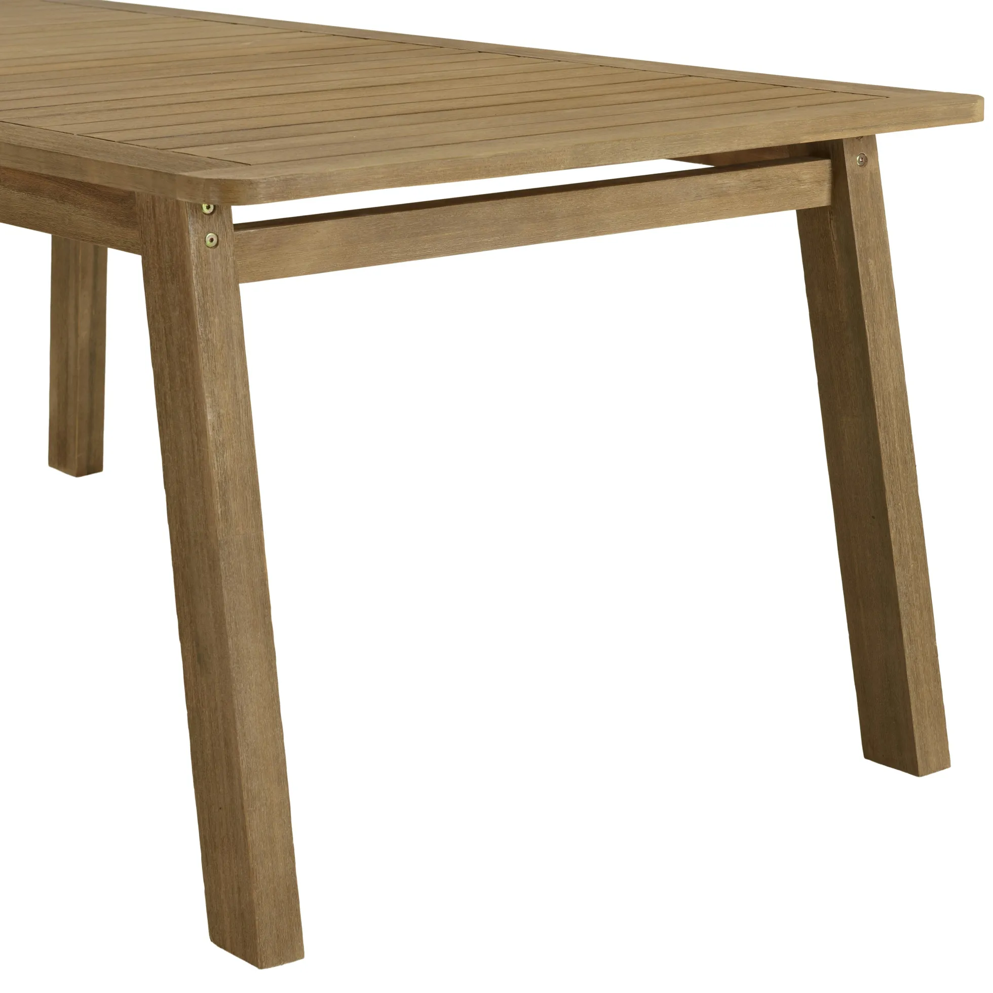 Table de jardin acacia naturel 200 cm BAHIA