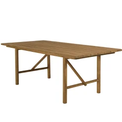 Table de jardin 200 cm en teck recyclé ORIA