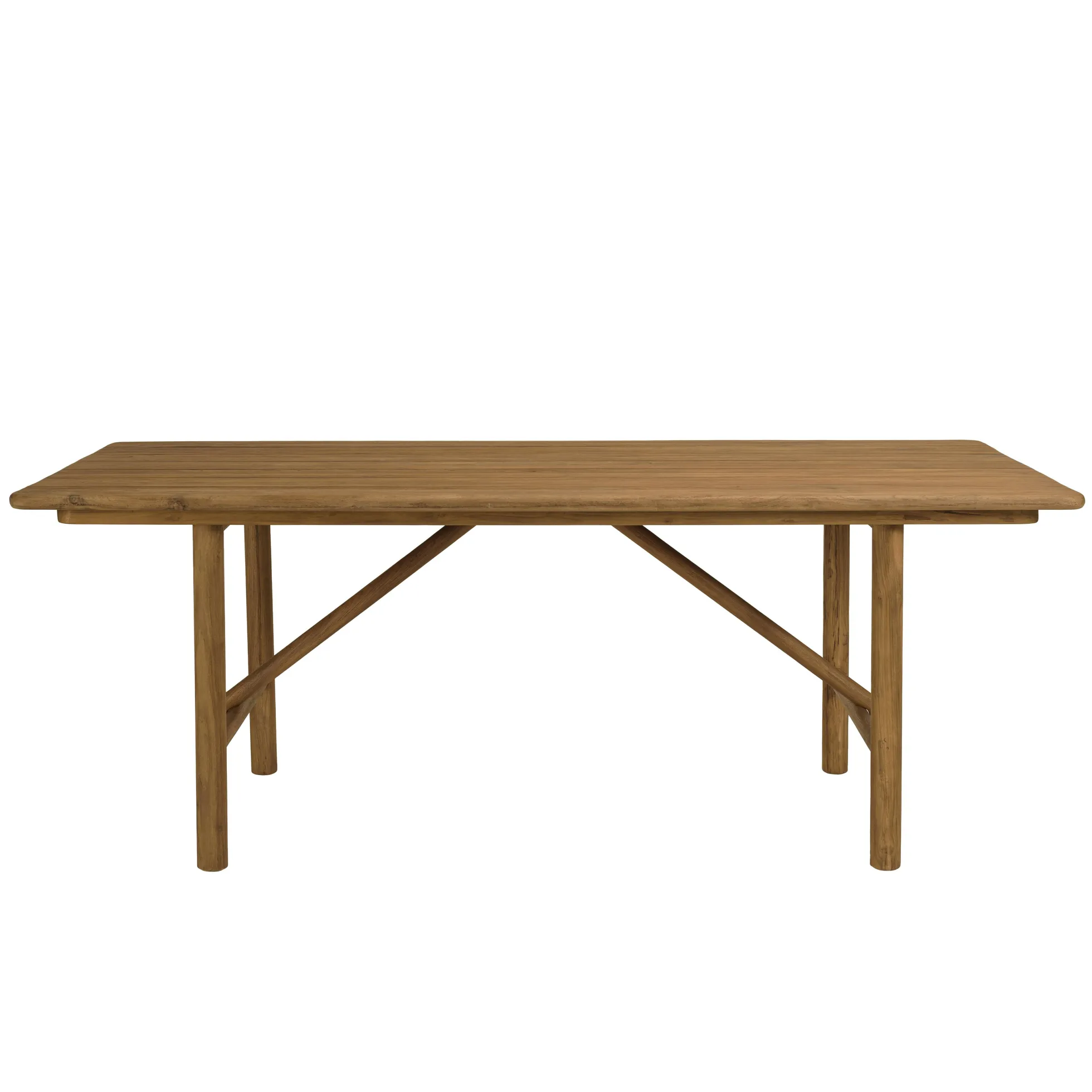 Table de jardin 200 cm en teck recyclé ORIA