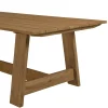 Table de jardin 250 cm en teck recyclé ORIA