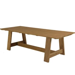 Table de jardin 250 cm en teck recyclé ORIA