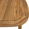 Table de jardin extensible en acacia huilé 180/240x110cm OSTIA