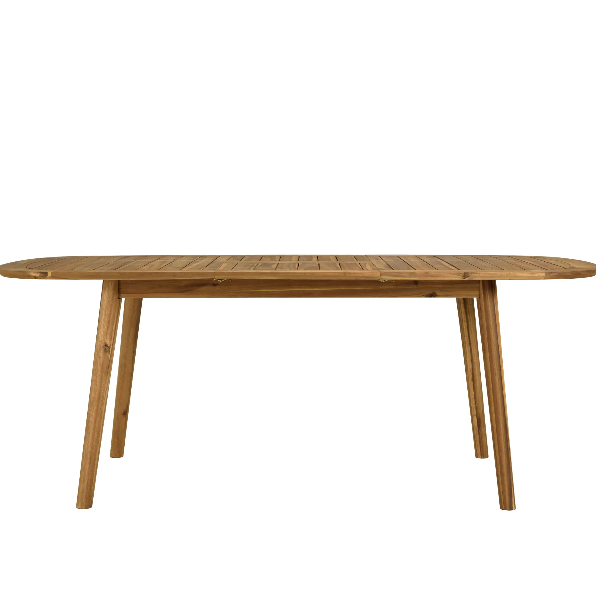 Table de jardin extensible en acacia huilé 150/200x100cm OSTIA
